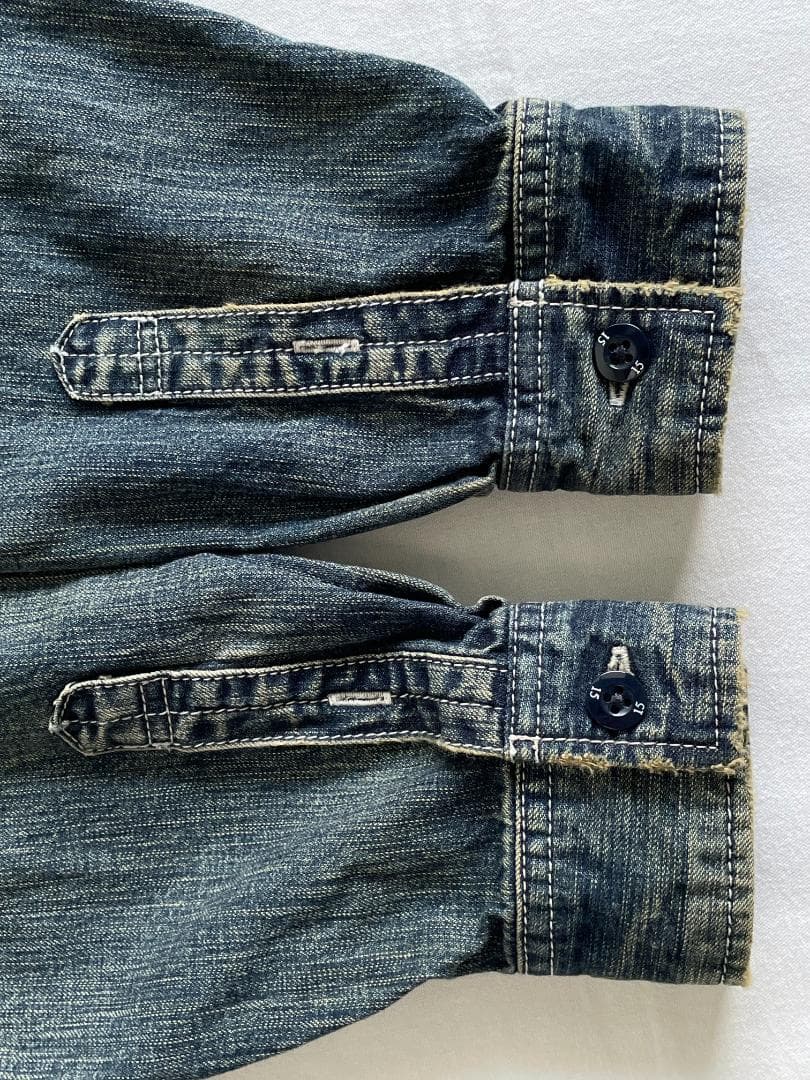 ネイバーフッド デニムシャツ インディゴ Lサイズ位