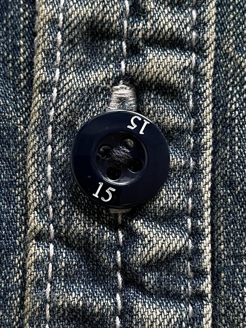 ネイバーフッド デニムシャツ インディゴ Lサイズ位