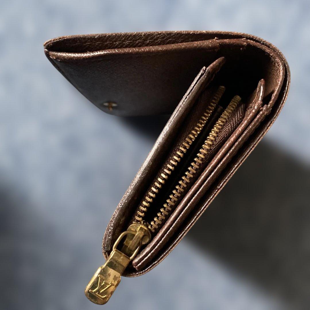 ルイヴィトンポルトフォイユトレゾールダミエ財布