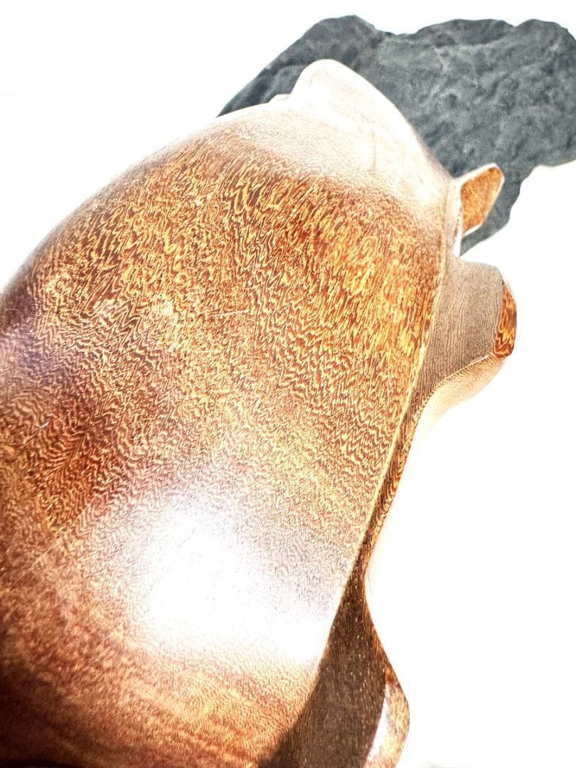 太湖石 置物 擺件 黄花梨台 天然石 唐物 約14kg/ 鑑賞石 WWFT052