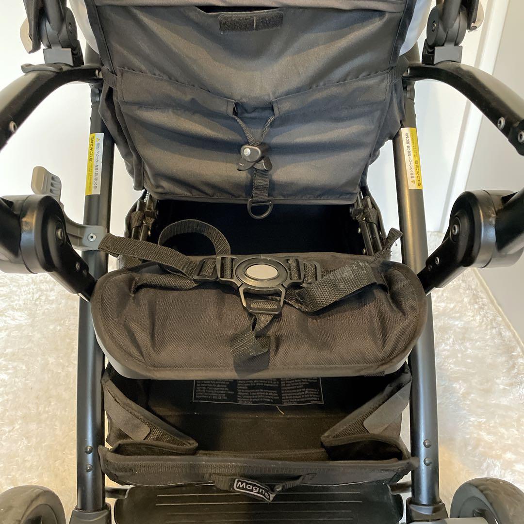 日本育児美品✨シットアンドスタンド　スマートライド　レインカバーセット2人乗り