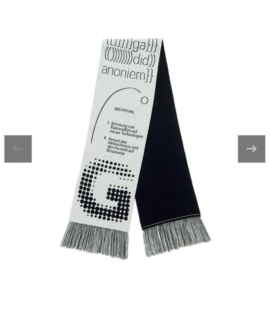 新品　未使用　gadid anoniem マフラー