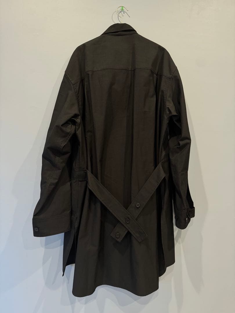 Yohji Yamamoto Y-3 ロングコート 黒 M