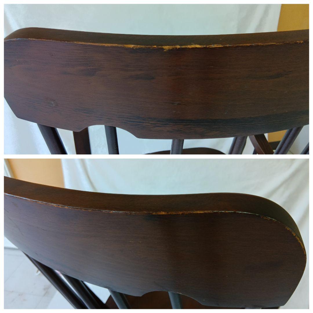 ロッキングチェア　椅子　古家具　アンティーク　【ジャンク品】　アームチェア