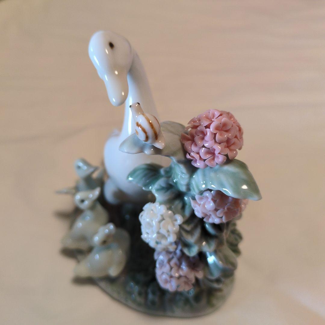 LLADRO　かたつむりとアヒルたち