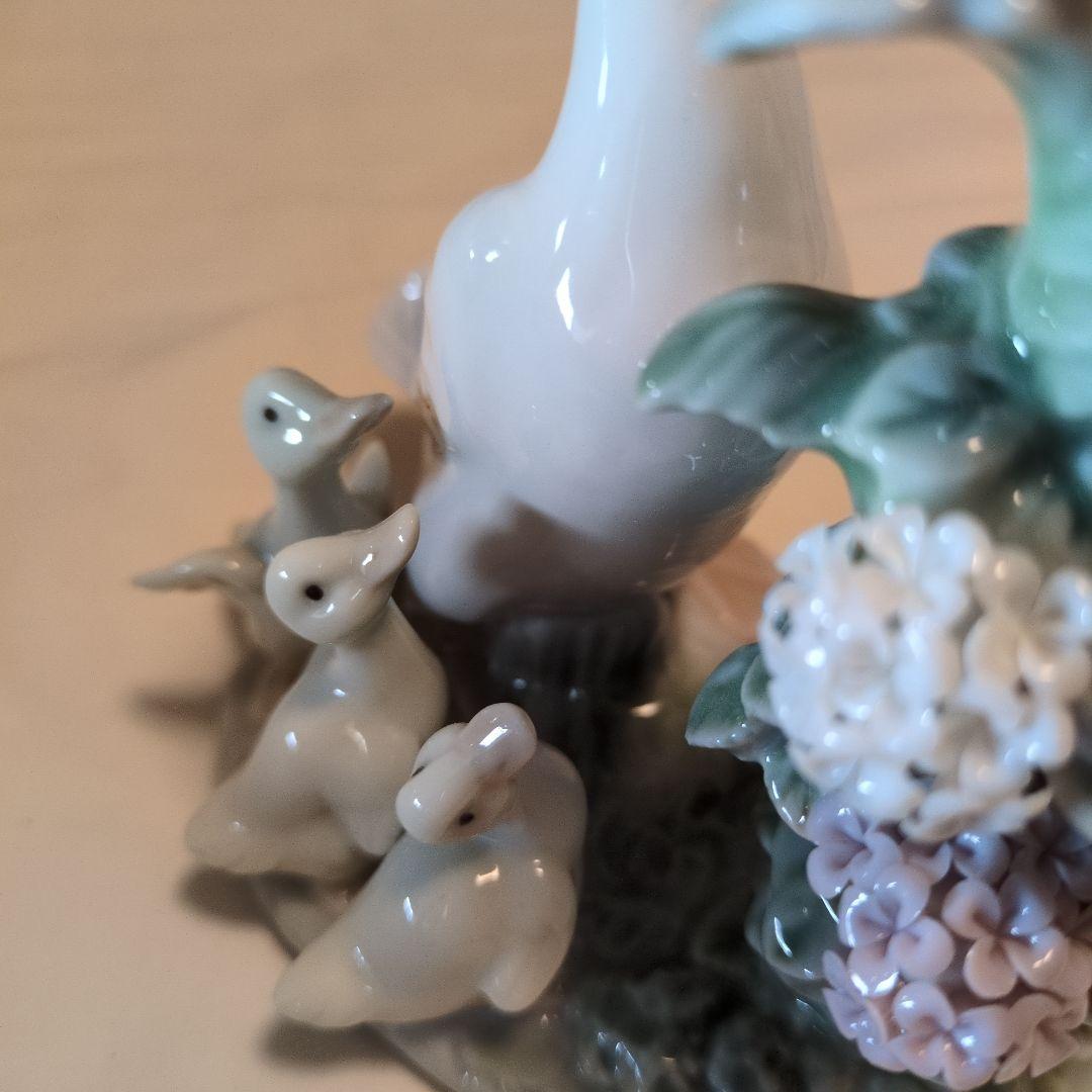 LLADRO　かたつむりとアヒルたち
