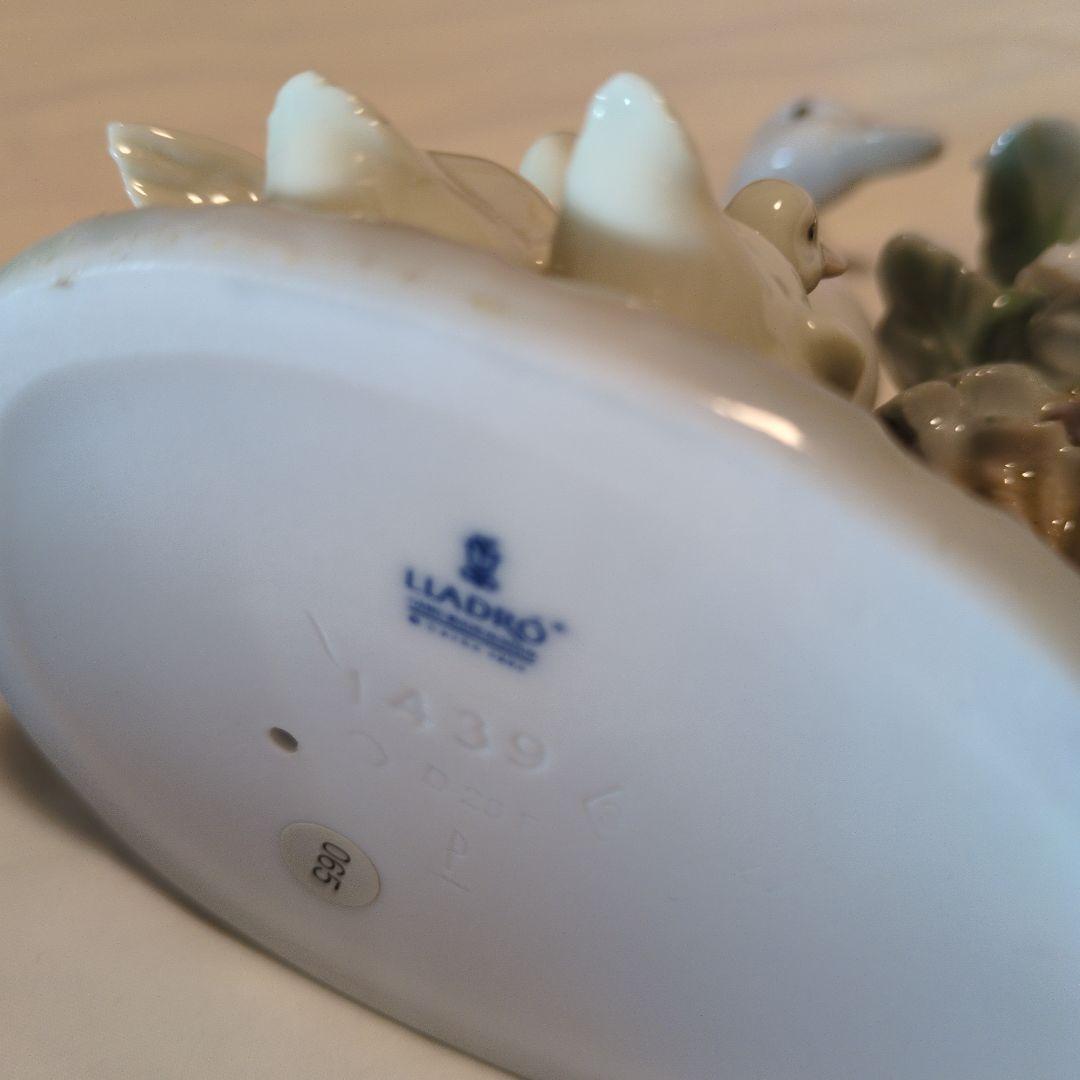 LLADRO　かたつむりとアヒルたち