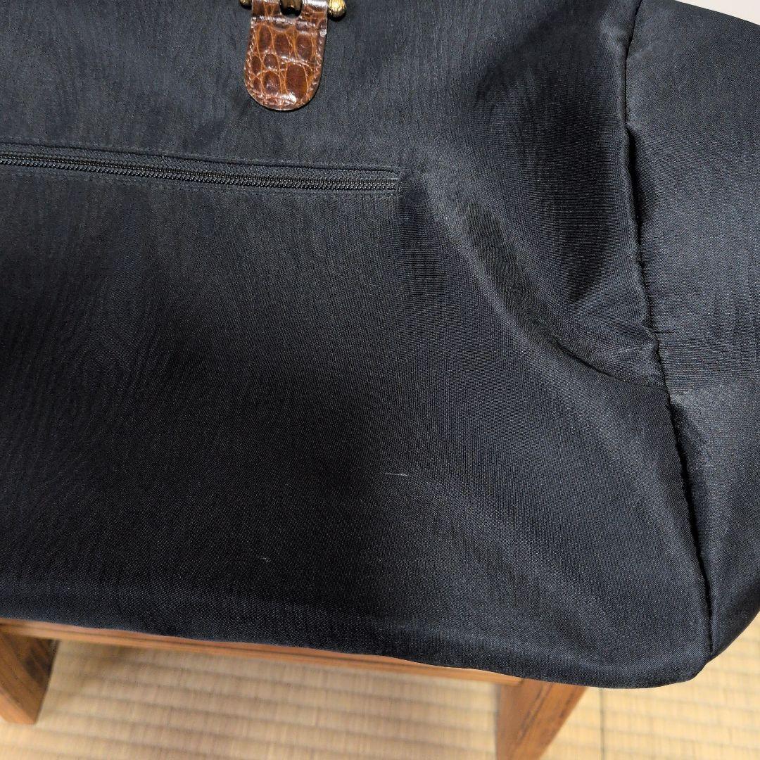 【美品】バレンシアガ　ボストンバッグ　ナイロン　ブラック　2way