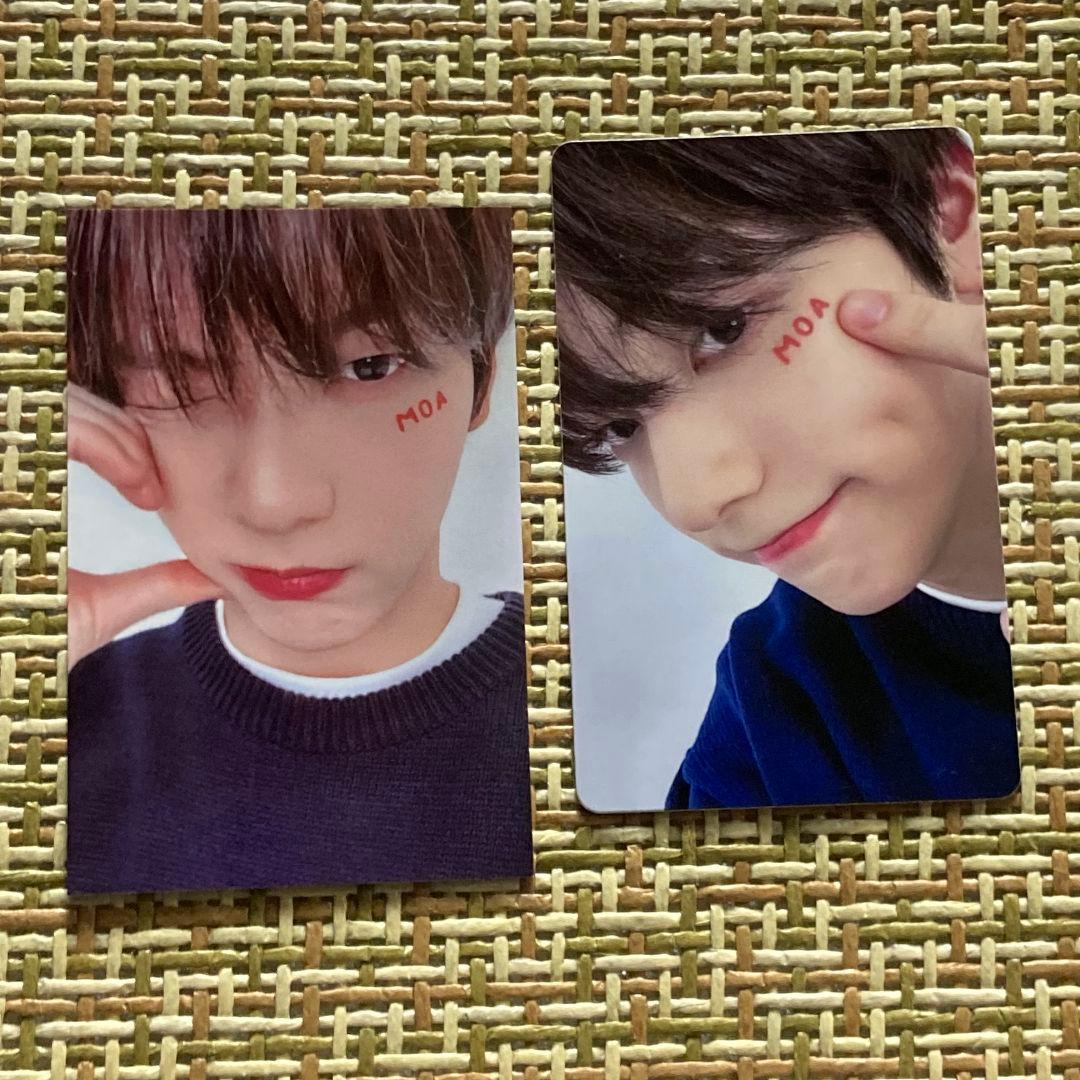 TXT スビン FC MOAZONE ペンミ トレカ 2枚