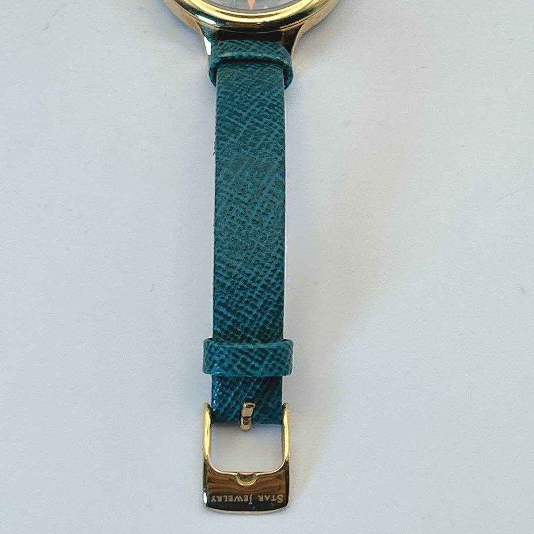スタージュエリー 腕時計 サマーレイン レザーベルト 数量限定