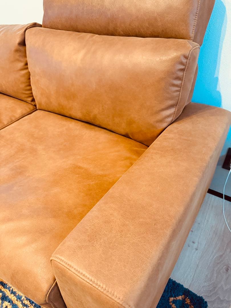 t*a様 【超美品】クラッシュゲート　プルート2.5人掛けソファ　ヘッドレスト×