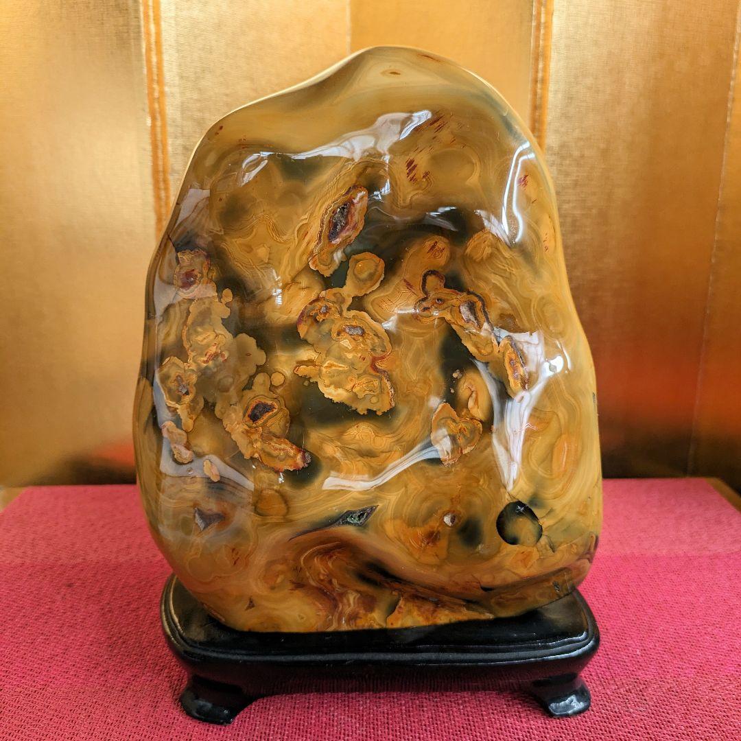 メノウ 瑪瑙 6.3㌔ 鑑賞石 観賞石 水石 盆石 天然石 ジャスパー