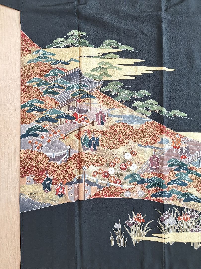 着物リメイクワンピース3619