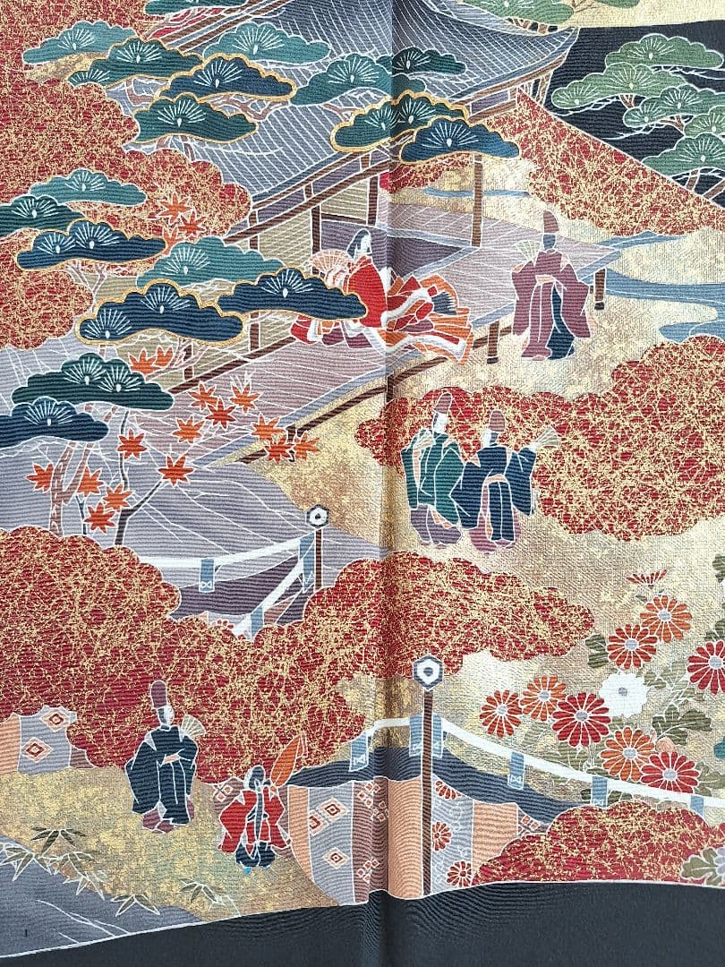 着物リメイクワンピース3619