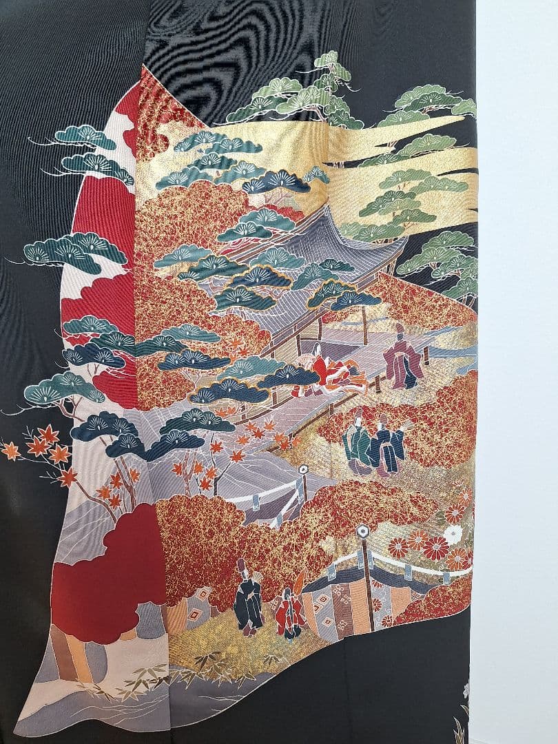 着物リメイクワンピース3619