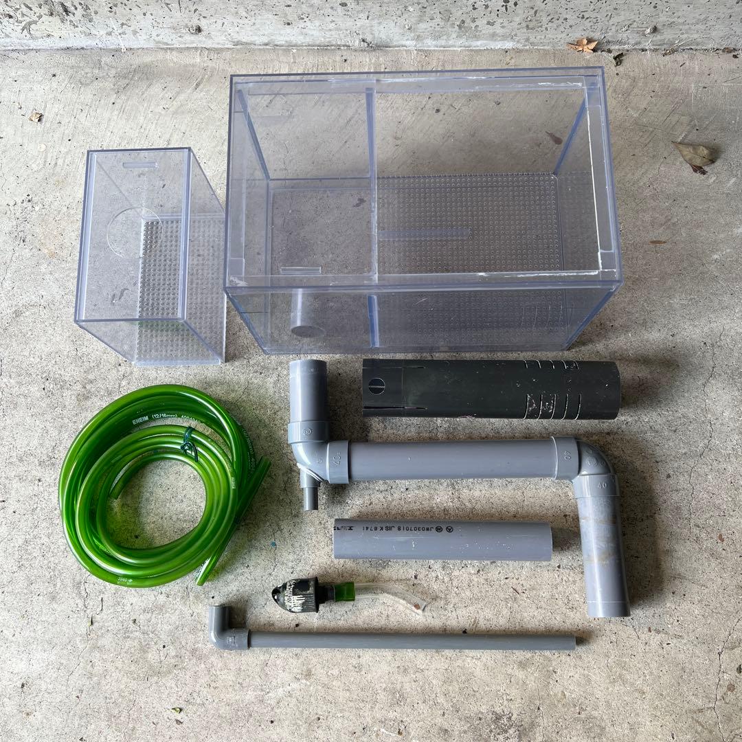 【セット】コトブキ 60cmオーバーフロー水槽セット★海水魚・サンゴ飼育に！