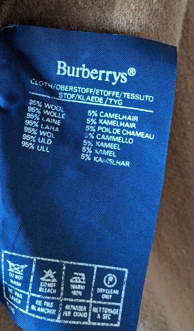 【最終価格!!】1枚袖 Burberry's トレンチ21 ヴィンテージ