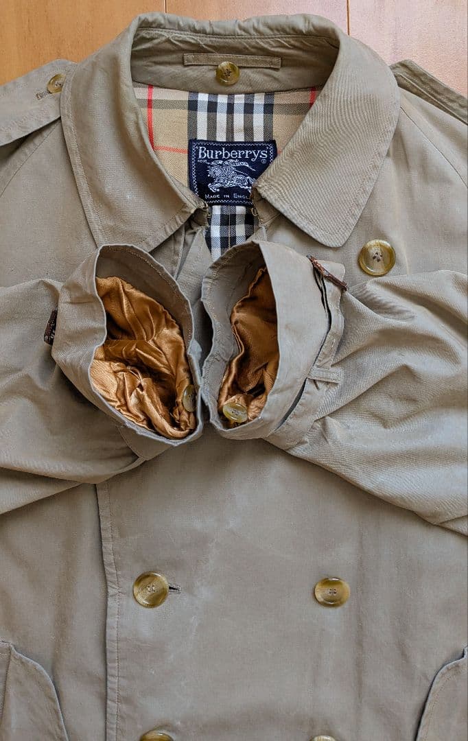 【最終価格!!】1枚袖 Burberry's トレンチ21 ヴィンテージ