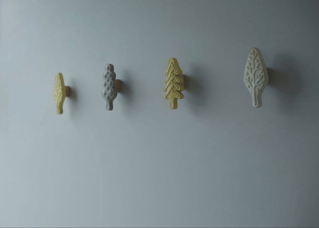 mina perhonen TREE HOOK 壁フック baum yellow