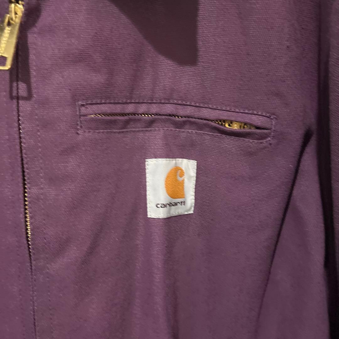 Carhartt パープル デトロイトジャケット XL
