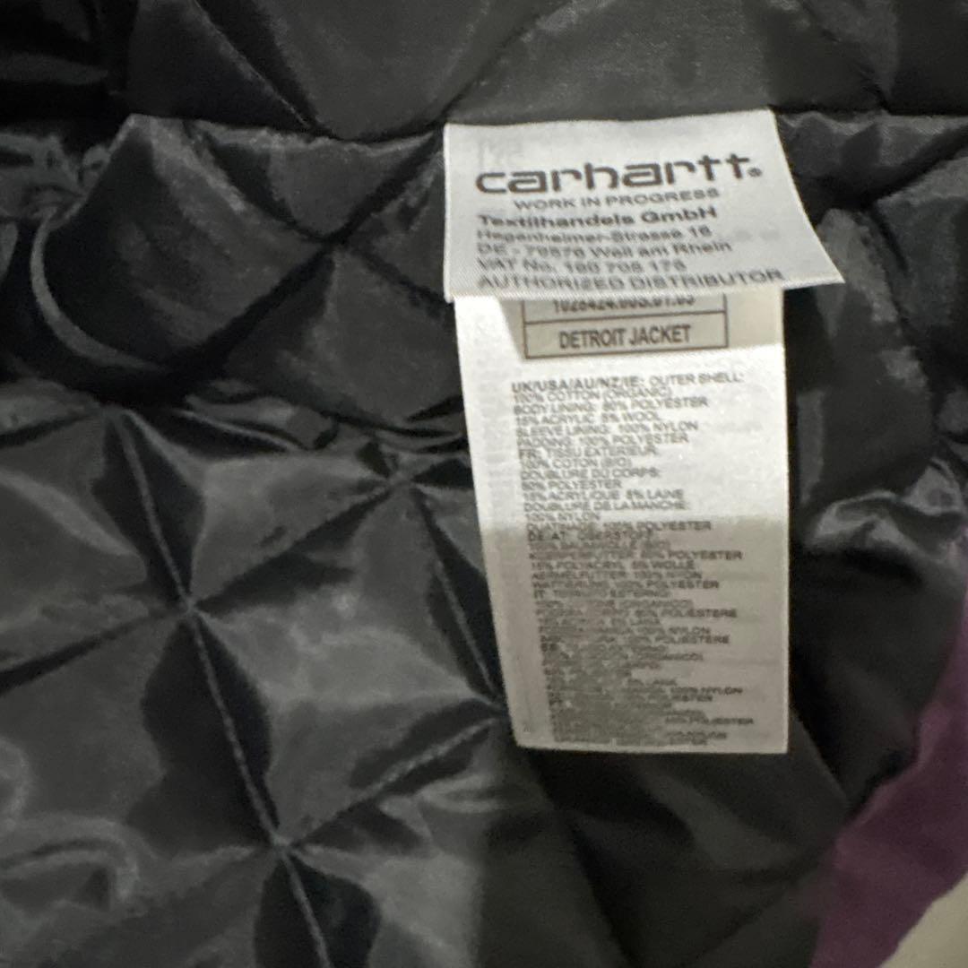 Carhartt パープル デトロイトジャケット XL