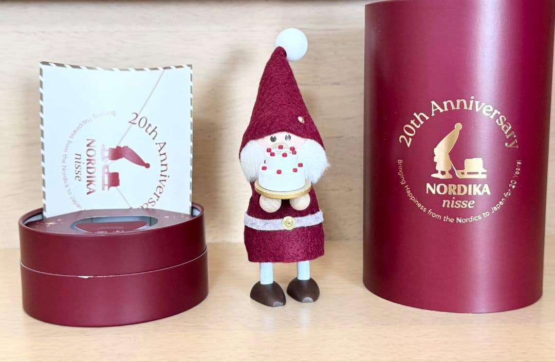 ノルディカニッセ 20th 20周年記念ニッセ ケーキを持ったサンタ