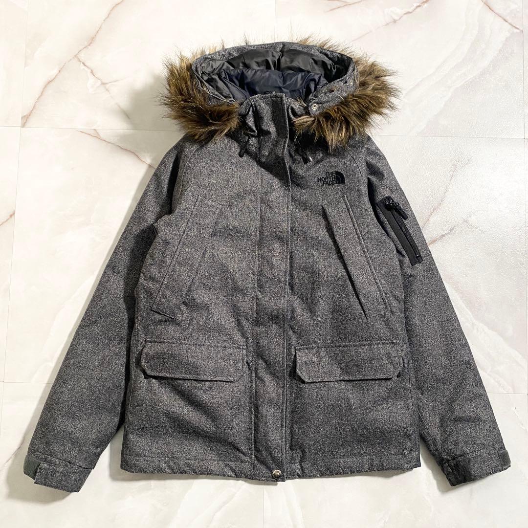 B17812 美品 ノースフェイス ノベルティ グレイストリクライメイトパーカS