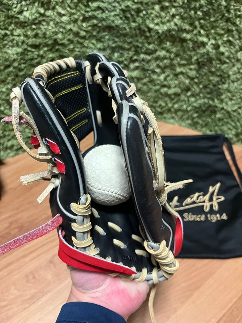 ウィルソンスタッフ カスタムオーダー 軟式内野用グラブ D5 ブラック