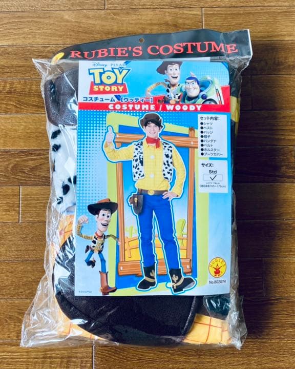 ディズニー トイ・ストーリ ウッディ コスチューム メンズ