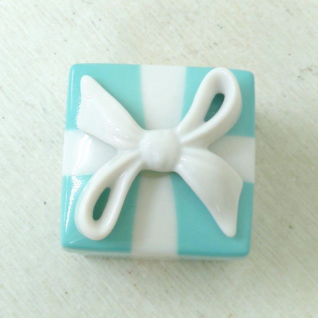 ティファニー ミニ ジュエリーケース 陶器 ブルー Tiffany