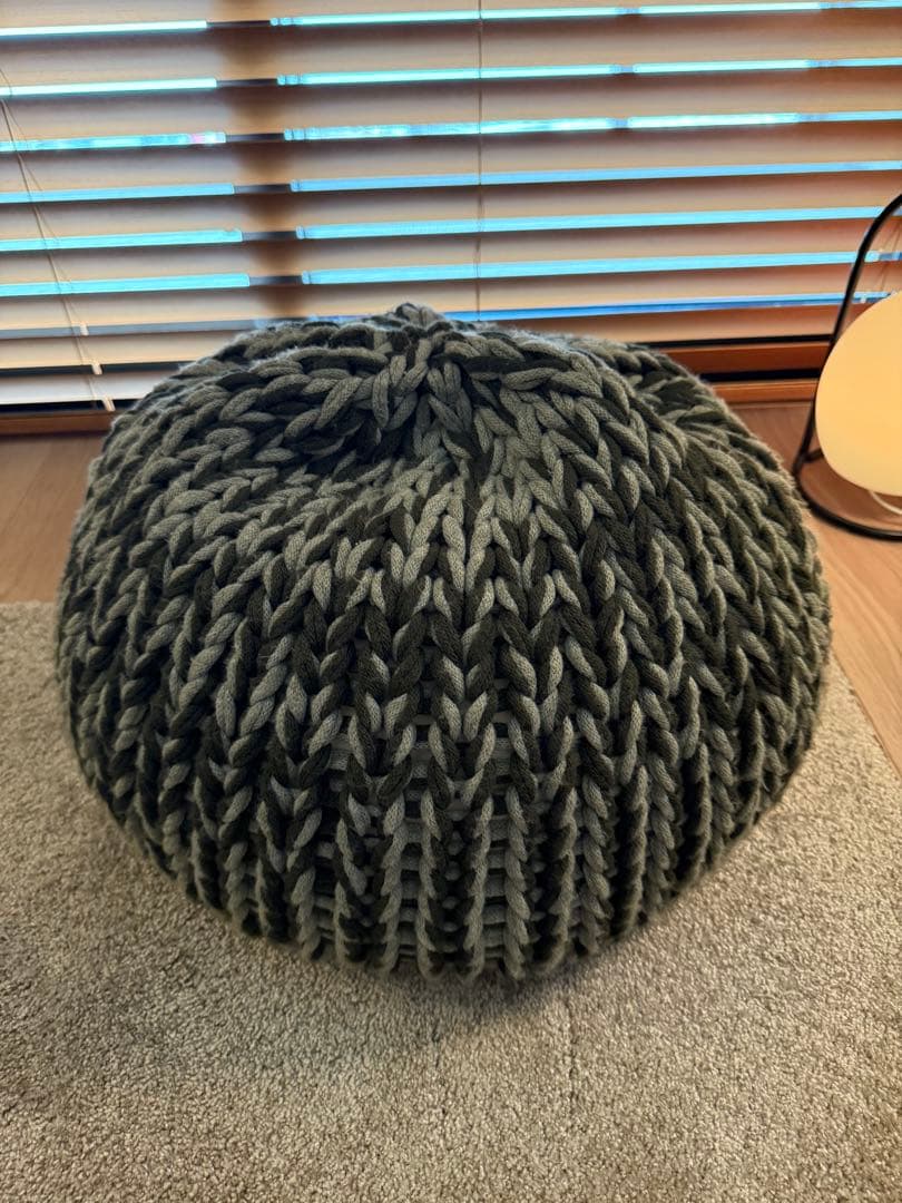 IDEE MINI PUUF MINI ストライプデザインのドーム型クッション