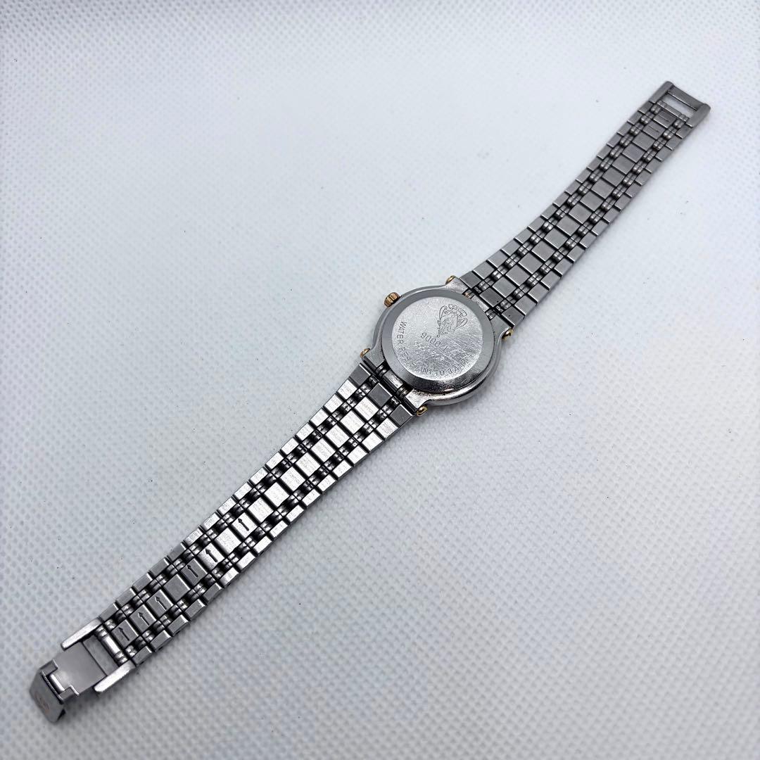 GUCCI グッチ 9000L デイト ゴールド シルバー レディース ジャンク