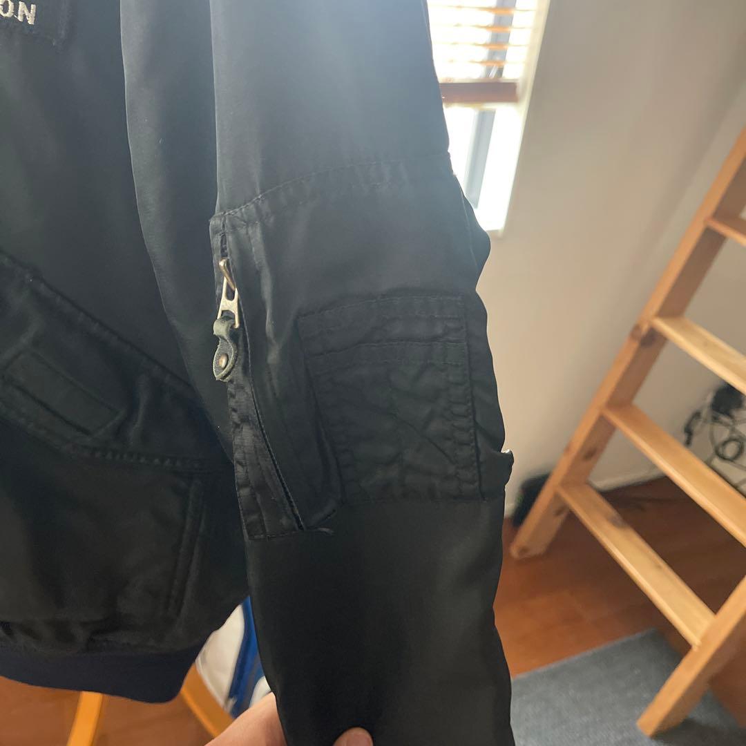 AIR DIVISION ブラック MA-1ジャケット