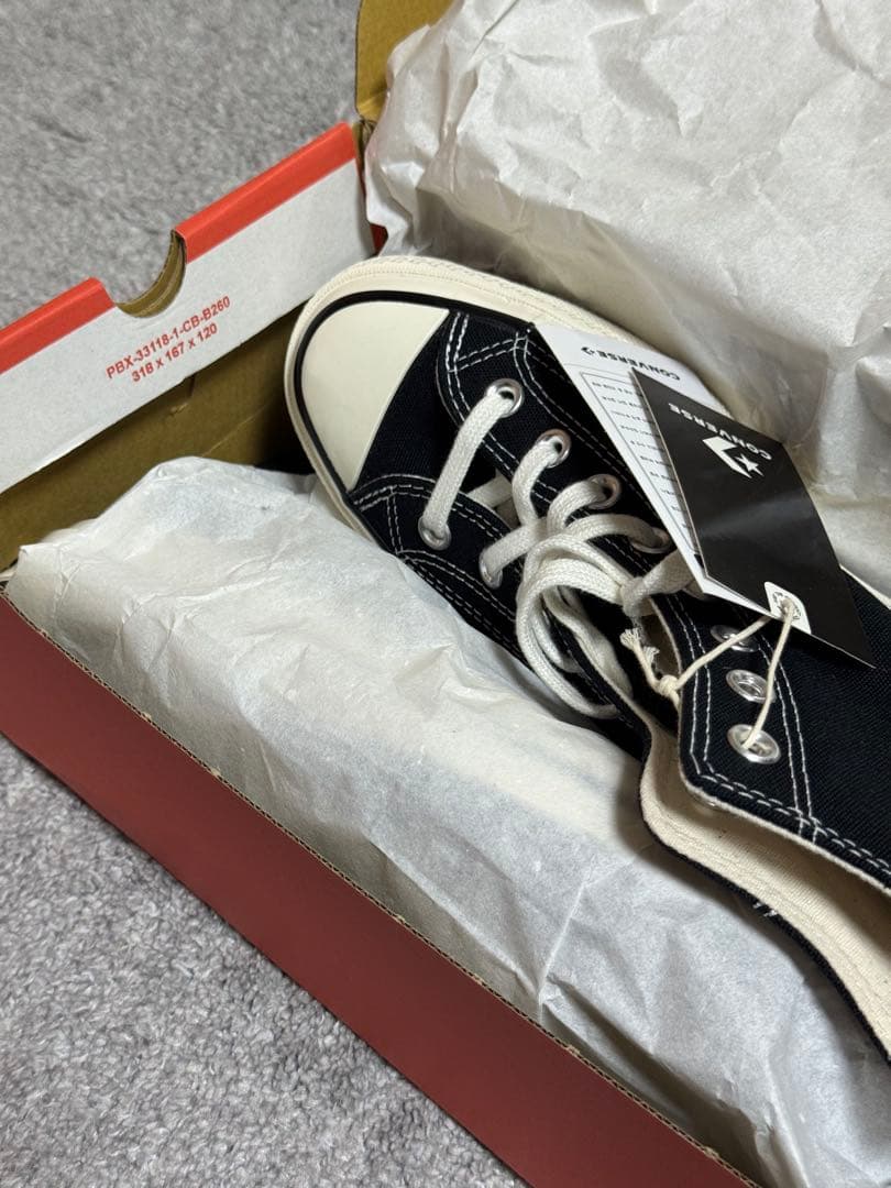 CT70 コンバース チャックテイラー 27cm 黒ハイカット