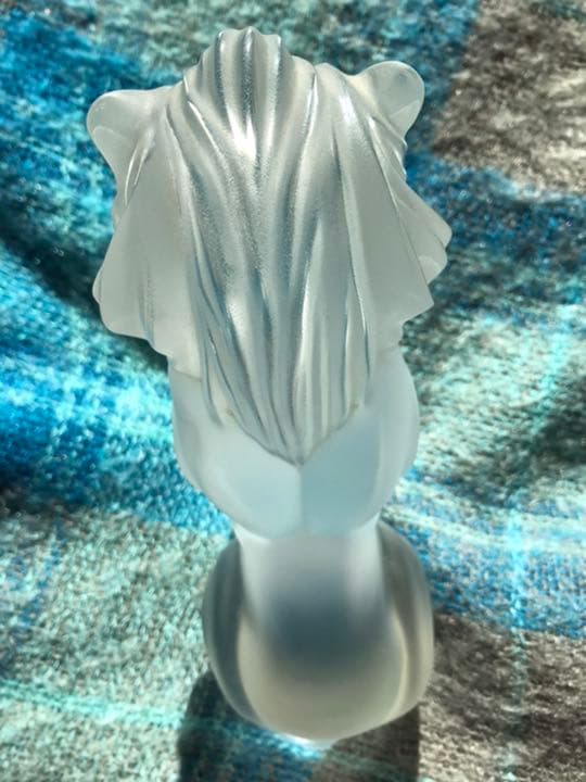 【極美品 廃番】ラリック Lalique LION クリスタル ライオン