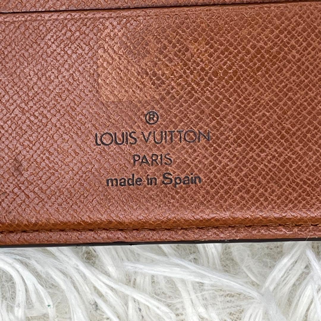 LOUIS VUITTON モノグラム　ポルトモネ・カルトクレディ・ビエ　財布