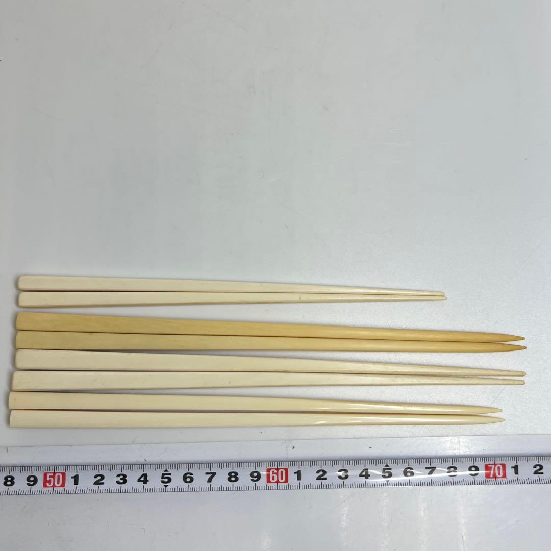 極上　箸　4膳　共箱　113g 東K8-0112☆2F