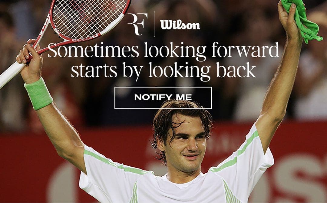 Wilson RF01 PRO CLASSIC WR179611F フェデラー