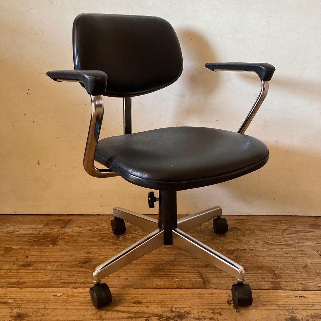 ◉未使用 長期保管◉コクヨ ヴィンテージ インダストリアル デスクアームチェア1