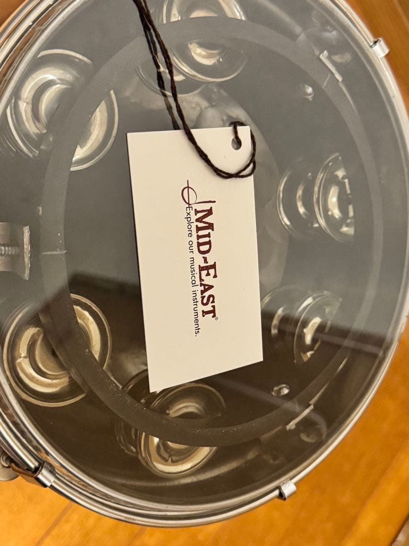 ダラブッカ　タンバリン　ジングル　新品　希少品