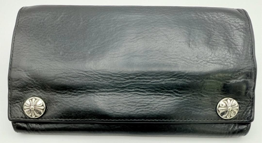 CH クロスボタンロングウォレット 長財布 メンテ済