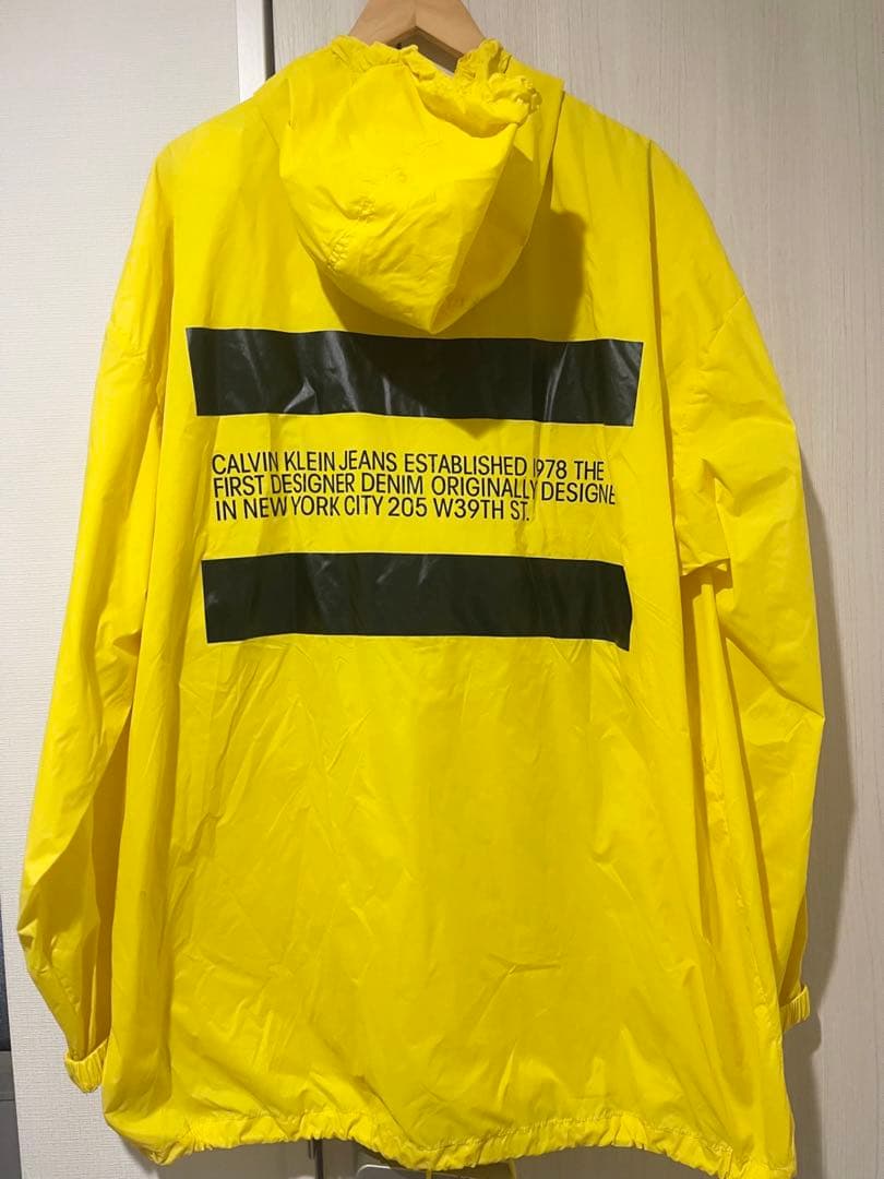 【美品】  イエロー アノラック　US Mサイズ