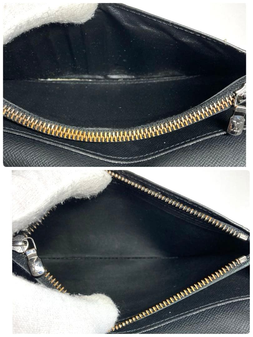 ルイヴィトン　モノグラム　エクリプス　ブラザ　二つ折り長財布　RFID内蔵