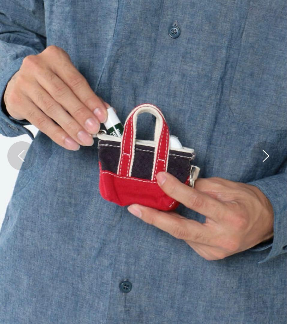 【レア＆極美品】L.L.Bean×BEAMS別注 トートS＆キーチェーン☆☆