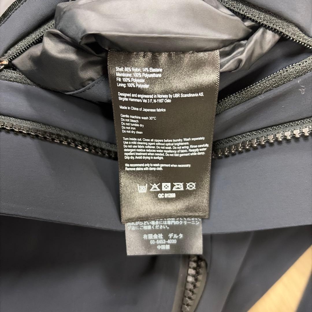 UBR OSLO ステンカラーコート M ダークブルー