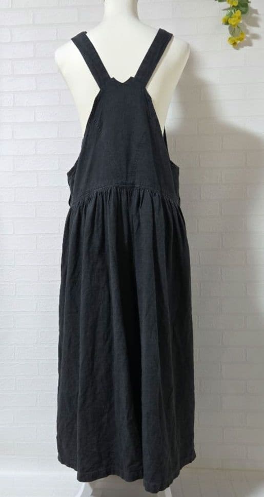 【joie de vivre】リネン　サロペットパンツ　オーバーオール