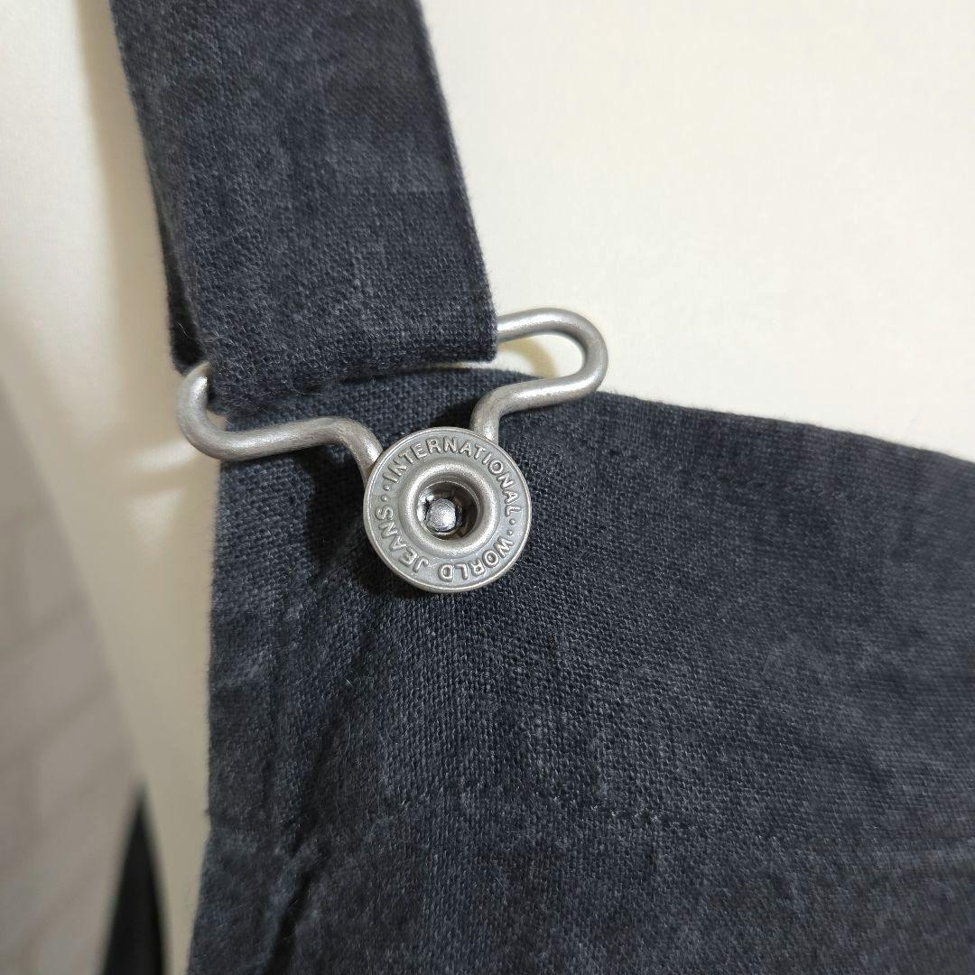 【joie de vivre】リネン　サロペットパンツ　オーバーオール