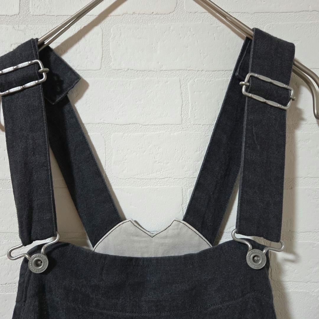 【joie de vivre】リネン　サロペットパンツ　オーバーオール