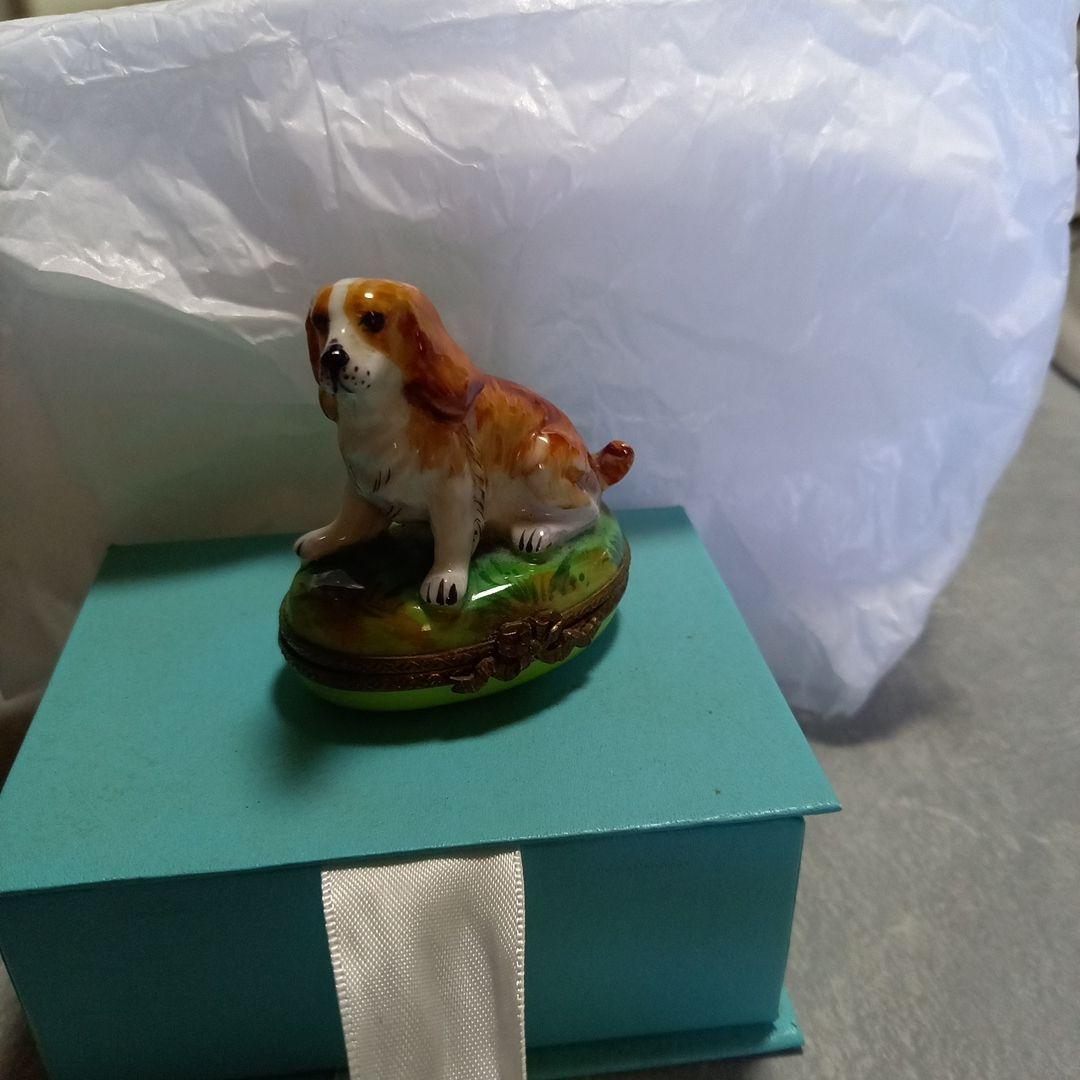 リモージュ　フランス製可愛い犬