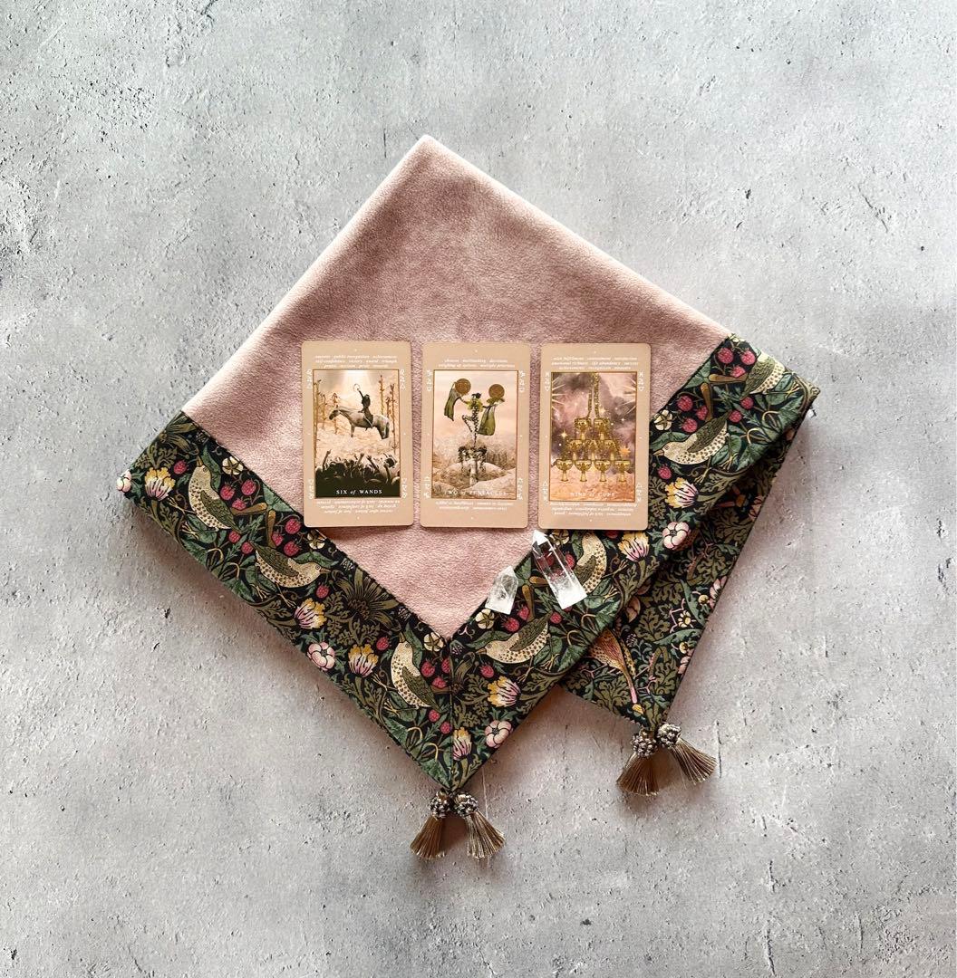 ウィリアムモリス ハンドメイドタロットクロス Made in JAPAN